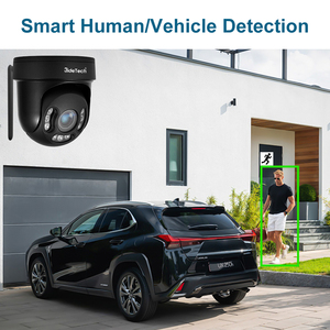 JideTech 8MP 5X Zoom PTZ kamera Wifi desteklenen otomatik izleme insan algılama açık ev kullanımı iki yönlü ses kamera - Product Image 4