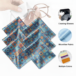 OEM/ODM, taille personnalisée, chiffon en microfibre pour nettoyage d'écran, <span class=keywords><strong>non</strong></span> rayant, séchage rapide, antistatique, de haute qualité, tricoté - Product Image 1