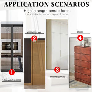 <span class=keywords><strong>Poignée</strong></span> <span class=keywords><strong>de</strong></span> <span class=keywords><strong>porte</strong></span> <span class=keywords><strong>d</strong></span>'<span class=keywords><strong>entrée</strong></span> moderne <span class=keywords><strong>de</strong></span> luxe en aluminium avec <span class=keywords><strong>poignée</strong></span> pour intérieur-extérieur pour hôtels, villas et ateliers - Product Image 3