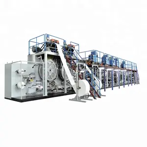 Full automatic adult diaper making machine diaper production line