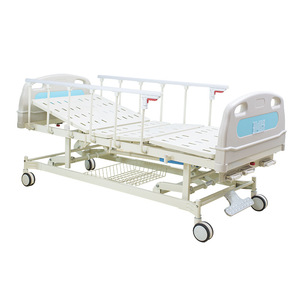 เตียงผู้ป่วยปรับระดับได้ รุ่น H308 ยี่ห้อ Kcare โครงเหล็ก สำหรับใช้ในบ้านพักคนชรา - Product Image 1
