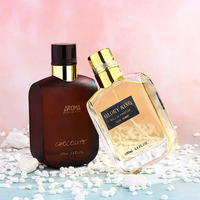 Eau de Parfum Populaire 100ml Parfum Chocolat pour Homme Flacon Mat Parfum Longue Durée pour Affaires, Rendez-vous Galants et Cadeau