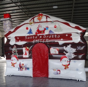 Cabane gonflable de noël, maison Igloo, en plein air, pour décoration de vacances - Product Image 2