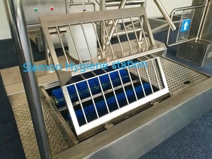Hygiene Cleaning Station for Hands and Shoes Washing and Sanitizing Entrance Control Equipment - Product Image 5