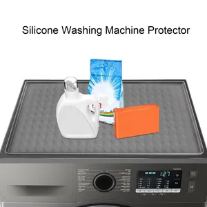Tapis de protection de cuisine rectangulaire moderne en silicone, antidérapant, lavable, durable, écologique, facile à utiliser, diamètre 30-34 cm - Product Image 1