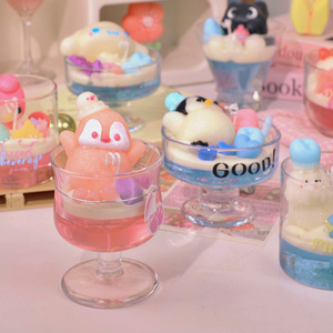 卸売400gアニメキャラクターのかわいい形の香り付きキャンドル、子供部屋用、カスタムブランド対応 - Product Image 1