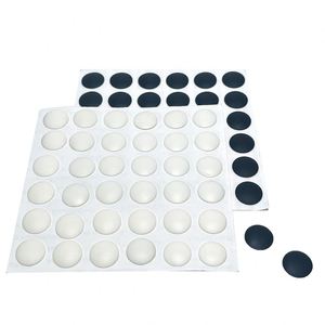 Patins antidérapants ronds en silicone découpés à l'emporte-pièce, tampons hémisphériques pour meubles, patins de protection en silicone, produit en caoutchouc - Product Image 3