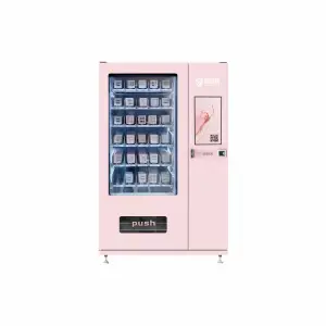 JSK Big Capacity Beverages And Drinks Vending Machine Touch Screen With Flash Buttons