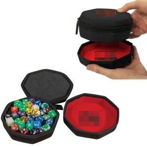 Factory Custom Transparent Square Acrylic Eco-Friendly Classic Dice Tower Tray Travel Dice Case with Customized Logo for RPG DND - Product Image 4