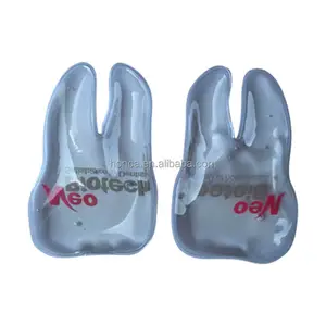 Low price tooth shapes customized reusable hot and cold pads gel beads hot cold packs ice gel pack cold coolers
