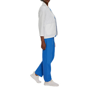Canvas spandex personnalisable Manteaux de laboratoire en forme de cœur Taille XL OEM Uniformes du personnel hospitalier Gommages de clinique Vêtements de médecin Vente en gros - Product Image 3