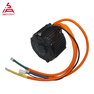 QSMOTOR 165 10000W 72V 50H Hall e Encoder PMSM motore Mid Drive nuove condizioni motori elettrici per Surron Lightbee Bike - Product Image 3