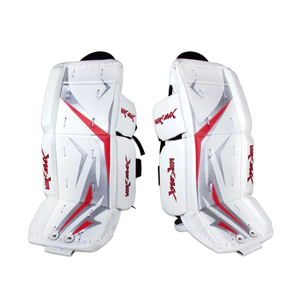 อุปกรณ์ป้องกันสำหรับผู้รักษาประตูฮอกกี้โรลเลอร์ระดับมืออาชีพ อุปกรณ์ป้องกันขาสำหรับผู้รักษาประตูฮอกกี้น้ำแข็ง สนับเข่าสำหรับผู้รักษาประตูฮอกกี้โรลเลอร์ - Product Image 3