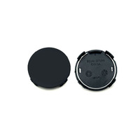 Enjoliveurs de moyeu de roue noirs argentés de 56 mm, design personnalisé compatible, avec logo et emblème, pour jantes Mazda 3, 5, 6, MX-5, CX-3