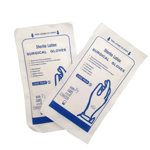 <span class=keywords><strong>Gants</strong></span> <span class=keywords><strong>chirurgicaux</strong></span> <span class=keywords><strong>en</strong></span> <span class=keywords><strong>latex</strong></span> <span class=keywords><strong>stériles</strong></span> certifiés CE, <span class=keywords><strong>gants</strong></span> médicaux à faible teneur <span class=keywords><strong>en</strong></span> protéines antigéniques pour la chirurgie hospitalière - Product Image 1