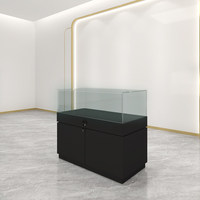 Vitrine de présentation mobile en verre personnalisable pour bijoux, lunettes, téléphones portables, figurines, musées et objets de patrimoine culturel