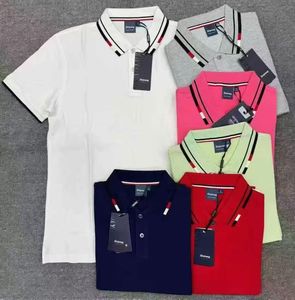 <span class=keywords><strong>Polo</strong></span> de Manga Corta con Solapa de Color Combinado OEM, <span class=keywords><strong>Camisa</strong></span> <span class=keywords><strong>Polo</strong></span> de Algodón con Bordado Empresarial, Nueva Tendencia de Moda, para <span class=keywords><strong>Hombre</strong></span> - Product Image 4