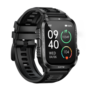 Reloj Inteligente KT89 con Batería Grande de 880 mAh, Resistente al Agua 3ATM, Pantalla IPS de 1.96 Pulgadas, Linterna, Múltiples Modos Deportivos, Reloj Inteligente para Hombre - Product Image 3