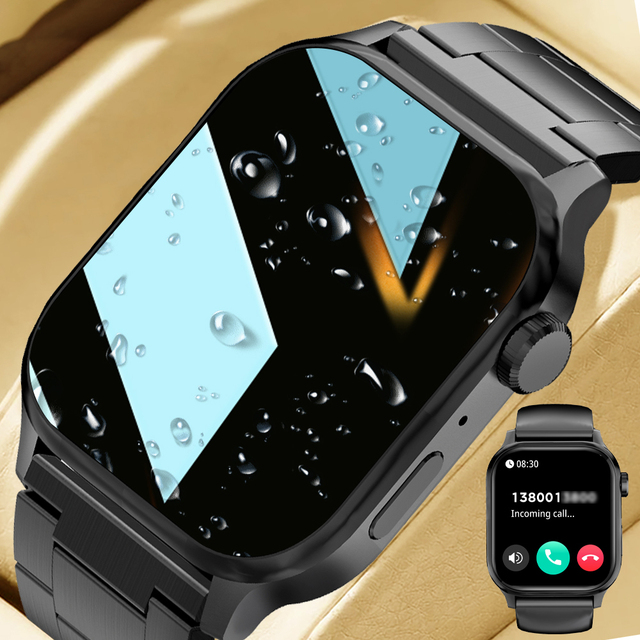 SENBONO G93 OEM/ODM Smart Watch Men Women 1.85'' Square OLED Display IP67 Waterproof Answer Call Heart Rate Tracker Sports Watch