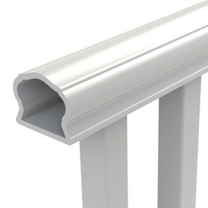 Rampe d'escalier <span class=keywords><strong>en</strong></span> vinyle pour balcon <span class=keywords><strong>en</strong></span> plastique <span class=keywords><strong>PVC</strong></span> - Product Image 3