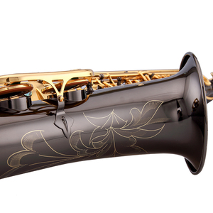 Vente en gros directe d'usine <span class=keywords><strong>Saxophone</strong></span> <span class=keywords><strong>ténor</strong></span> en nickel noir Sib très vendu - Product Image 4