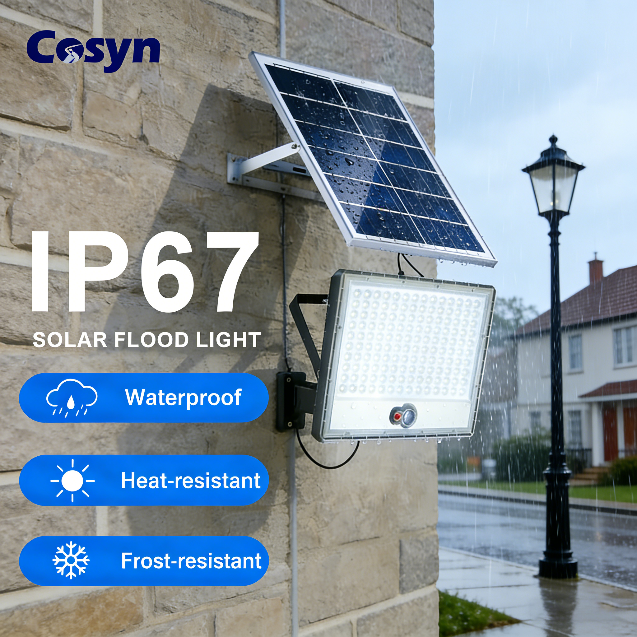 Stadium Sports Outdoor Ip67 Waterproof Solar Powered Floodlight Aluminum 80w 100w 200w 300w 500w 1000w Led Solar Flood Light