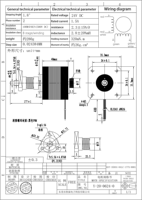 Moteur pas à pas linéaire hybride Kaifull NEMA 14 DC24V 1,8° 32N.cm 1,5A 2 phases avec écrou POM externe anti-jouissance, pas de vis 5mm Tr5.56