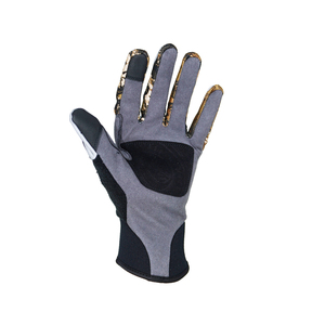 Gants d'équitation en tissu réfléchissant avec logo personnalisé, équipement de sport à main de protection anti-dérapant et anti-vibrations pour moto, vélo, poignées d'été - Product Image 2