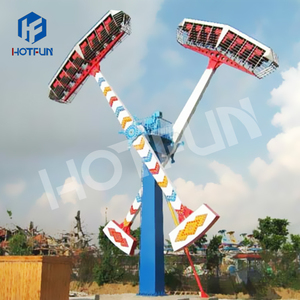 Ngoài trời công viên chủ đề Công viên giải trí thiết bị Rides Thrill KAMIKAZE đi xe để bán - Product Image 6