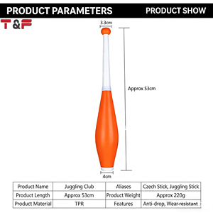 Bastoni da Giocoleria Professionali per Clown, Set di Bastoni per Acrobazie e Giocoleria - Product Image 3
