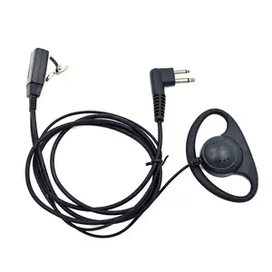 D צורת סטריאו אפרכסת אחת מכירה לוהטת Handfree באוזן 3.5mm אוזניות לbaofeng tyt qyt כף יד רדיו