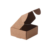 Boîte d'emballage cadeau boîte d'emballage en papier kraft boîte d'emballage en carton rigide en papier kraft boîte d'emballage pour brownies personnalisés en papier kraft