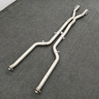 Tuyau en X en acier inoxydable SS304 pour échappement intermédiaire, amélioration des performances et réglage pour BMW M5 G90 S68 4.4T 2025