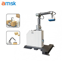Paletizador Robótico Automático de 10 kg y 20 kg, Paletizador Robótico Portátil para Cajas, Bolsas y Cartones, Máquina Apiladora