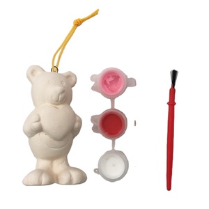 Giá tốt nhất DIY gốm sơn Kit Chất lượng cao sứ thủ công mỹ nghệ cho trẻ em vẽ đồ chơi Set sơn của riêng bạn - Product Image 1