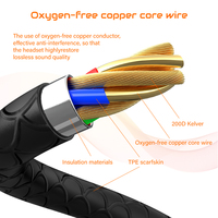 Audífonos Intrauditivos con Cable MEKEN ME400, 1.2m, Super Bajos, Universales, Conector de 3.5mm, Resistentes al Agua IPX5, Chipset JL AAC/Apt-X HD, Superventas