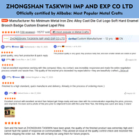 Zhongshan Usine personnalisé en métal mignon épinglette insigne crème glacée alimentaire émail doux broche