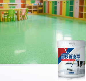 Revestimiento Epóxico Autonivelante con Arena de Color para Pisos, Revestimiento Plástico Decorativo, Sistema de Terrazo de Cuarzo, Antideslizante y Resistente al Desgaste - Product Image 5