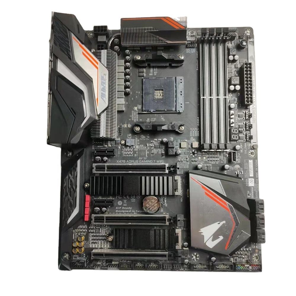 GA X470 AORUS GAMING WIFI for Gigabyte Socket AM4 64GB DDR4 PCI-E ATX  Desktop Motherboard High Quality Fast Ship