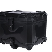 Boîte à bagages de moto universelle étanche de grande capacité 45L en ABS pour le tourisme
