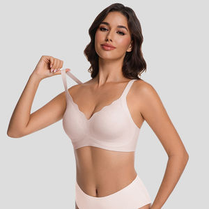 Soutien-gorge sans armatures de haute qualité, sans coutures, à couvrance complète, à maintien élevé, push-up, <span class=keywords><strong>grande</strong></span> <span class=keywords><strong>taille</strong></span>, pour femmes - Product Image 3