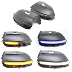 Rétroviseur LED avec clignotant dynamique à défilement, étanche IP67 12V pour Passat Beetle Eos VW B7 Jetta MK6 CC - Product Image 4