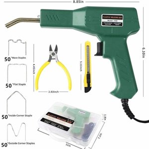 50W <b>Welding</b> Stapler Portable Plastic <b>Welding</b> Staples Machine Car Bumper Repair <b>Kit</b> - Product Image 2