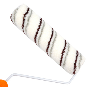 <span class=keywords><strong>Rouleau</strong></span> à peinture en polyester <span class=keywords><strong>de</strong></span> qualité industrielle <span class=keywords><strong>de</strong></span> 9 pouces, poils courts et fins pour application à chaud, sans angles morts, peinture au latex, colle - Product Image 5