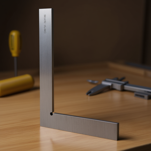Simple Non Deformable <b>Square</b> <b>Set</b> <b>Square</b> 250X165 Din875 1 Metal Ruler Level Tool - Product Image 3