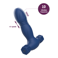 GINYA Vib rating Anal Plug für Männer Weiche Silikon Hammer form Butt Thrust ing Vibrator Männlich Adult Toys Sexspielzeug für Männer