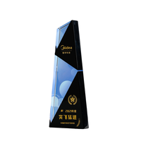 Vente en gros Personnalisé k9 Sculpté Cristal Récompenses Pierre Technique avec Logo Personnalisé Libellé Iceberg Thème Matières Premières Trophées Plaques