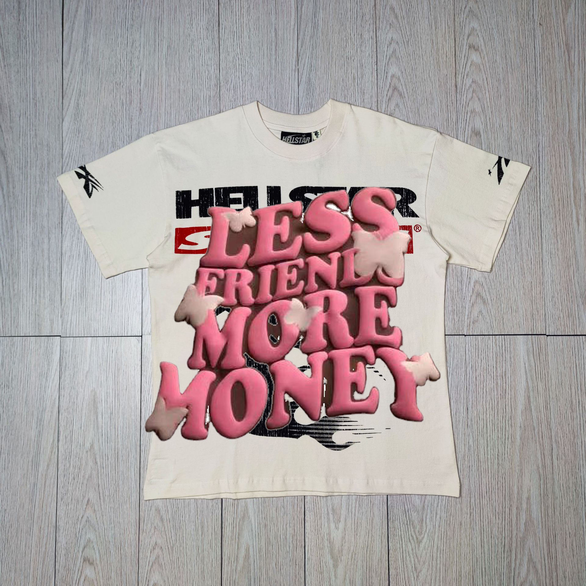 Hs-59-x01 manches courtes couleur abricot