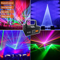 5w Animation de mariage couleur Laser effet neige ensemble d'équipement Machine à neige projecteur de lumière Laser