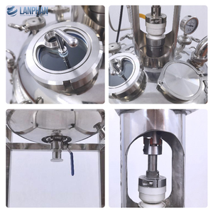10l 20l 30l 50l 100l condenser <span class=keywords><strong>200l</strong></span> 300l paslanmaz çelik reaktör kondenser ile yüksek basınçlı kimyasal karıştırılmış reaktör tankı - Product Image 4